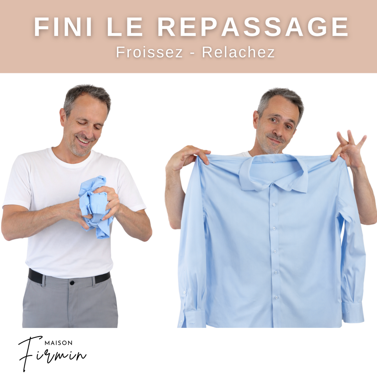 Chemise Infroissable