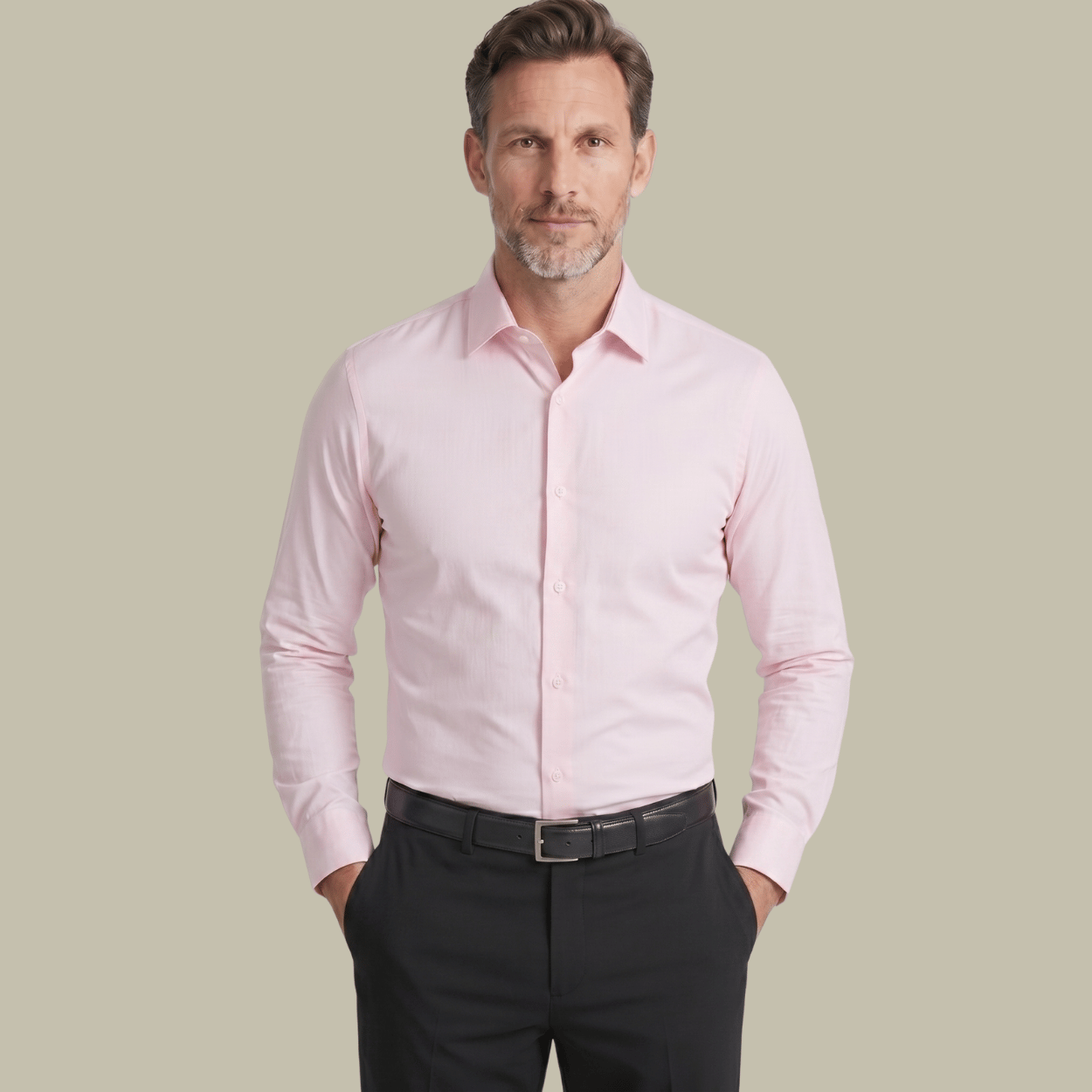 Homme en chemise infroissable Maison Firmin
